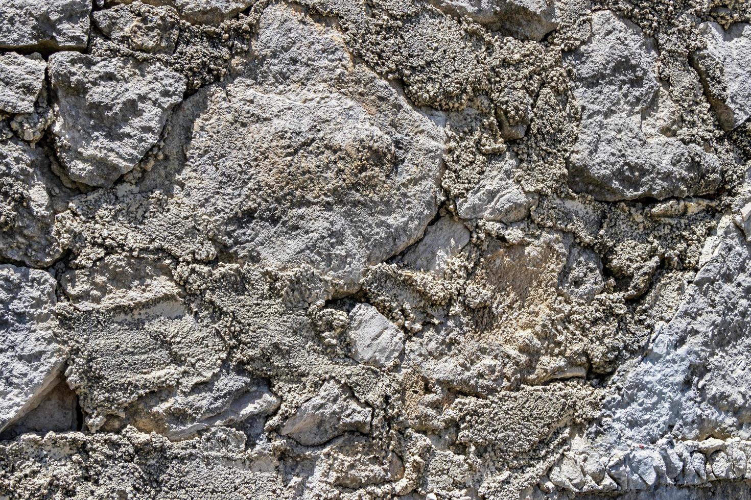 textuur van een stenen muur in mexico foto