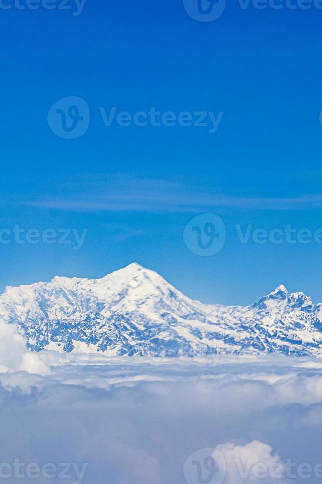 de Himalaya in Nepal foto