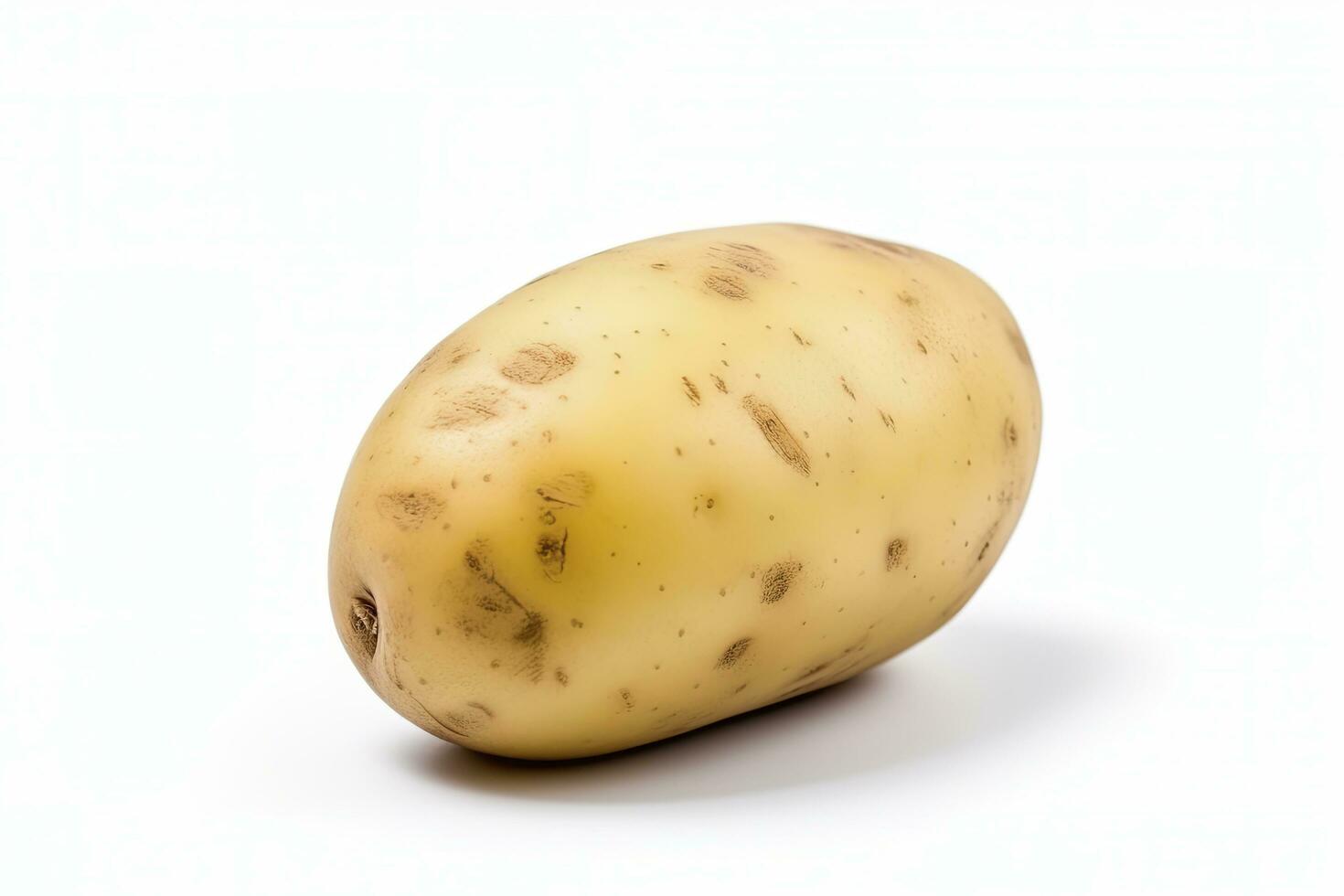 ai gegenereerd aardappel geïsoleerd Aan wit achtergrond. ai gegenereerd foto