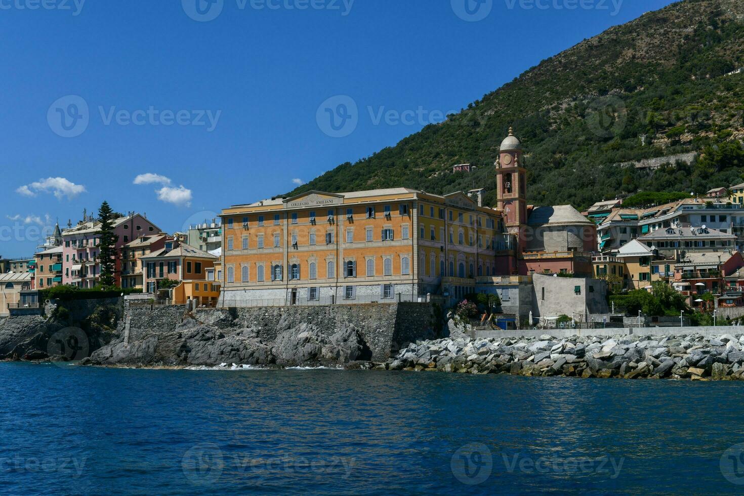 porticciolo di zenuwachtig - Genua, Italië foto