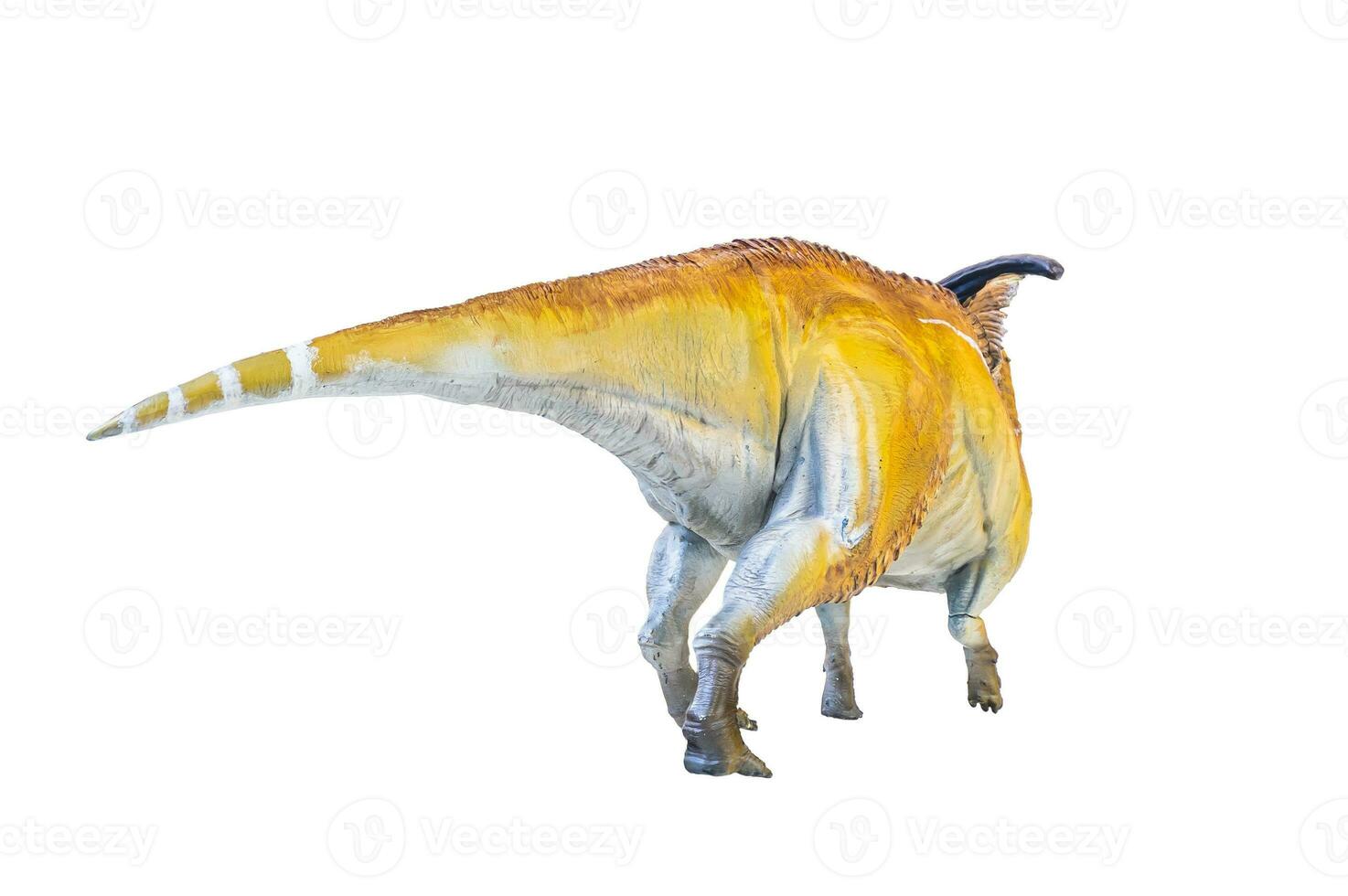 parasaurolophus dinosaurus geïsoleerd achtergrond foto