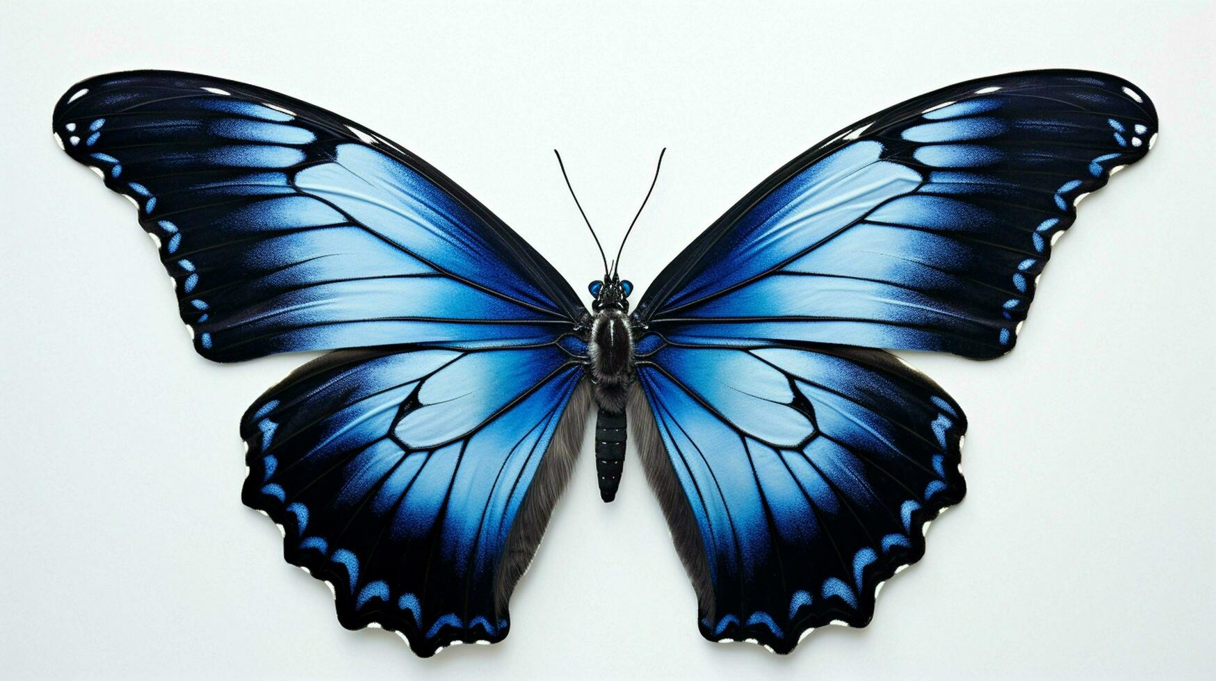 ai gegenereerd hyper realistisch illustraties van vlinder foto