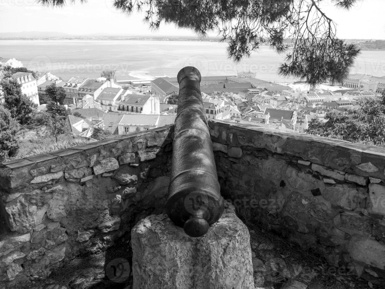 de stad van Lissabon in Portugal foto