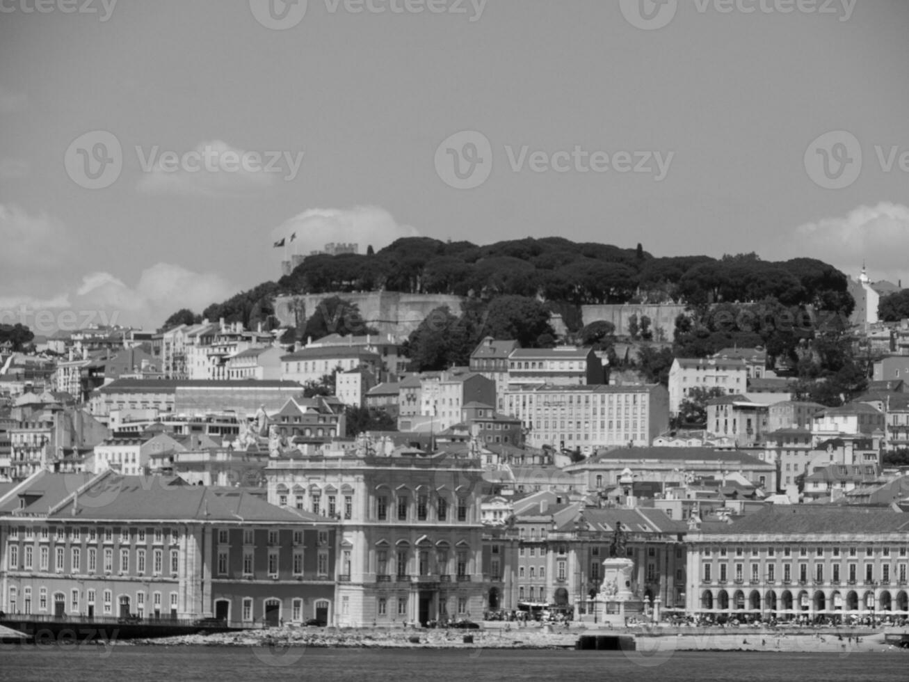 de stad van Lissabon in Portugal foto