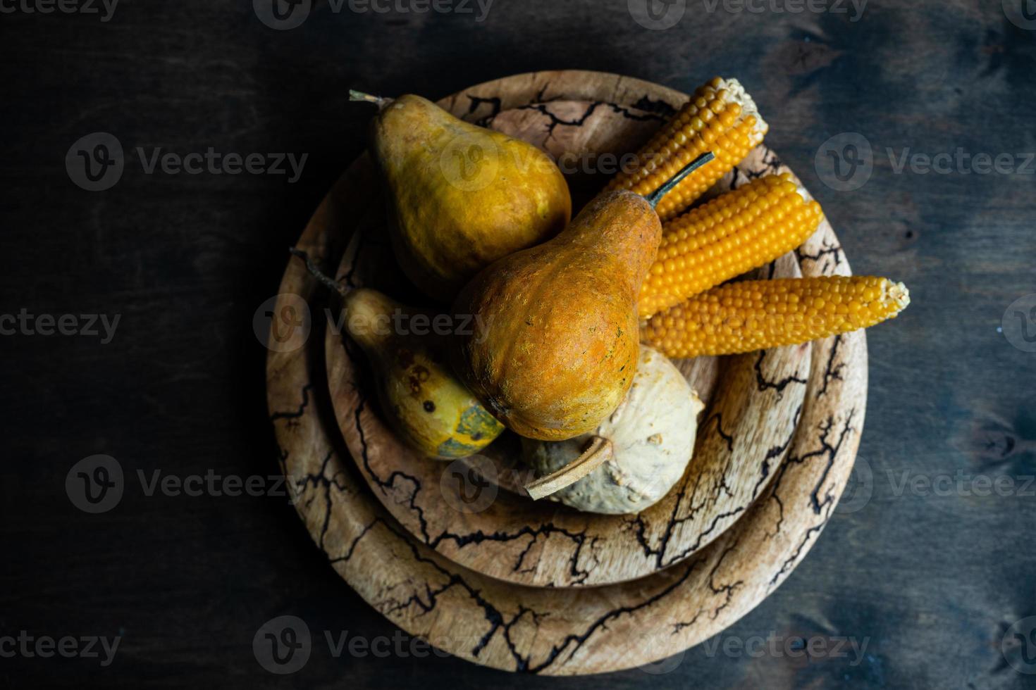 herfst tafel setting foto