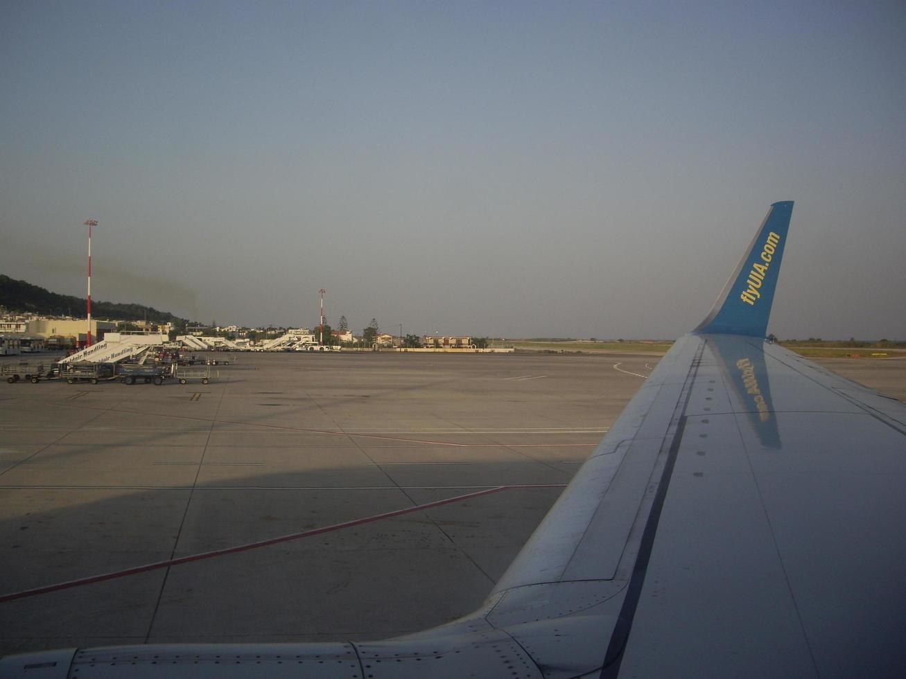 Rhodos, Griekenland - 19 september 2021 diagoras airport rho foto