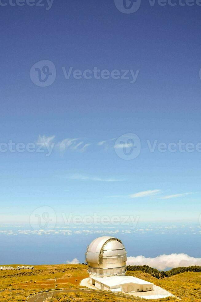 de teide observatorium in Tenerife foto