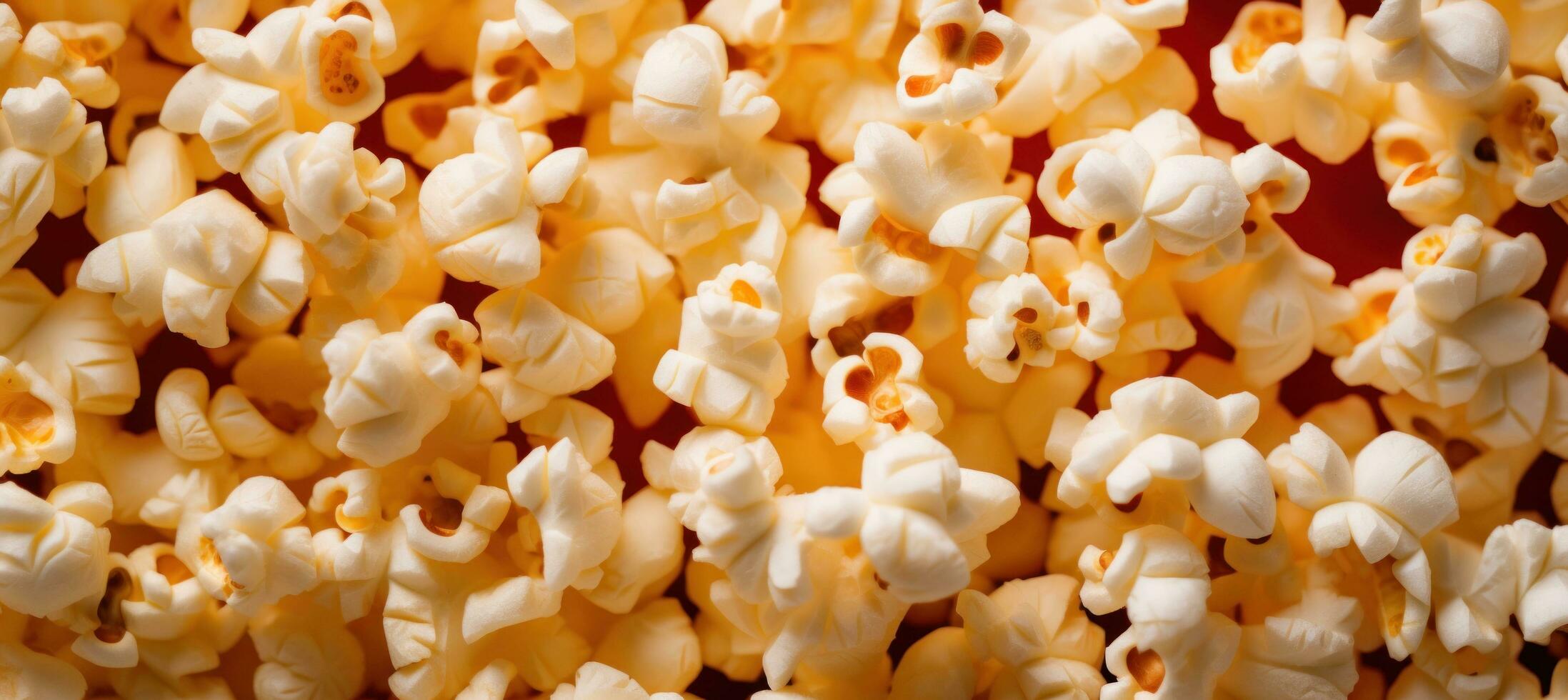 ai gegenereerd popcorn in film theater of theater foto