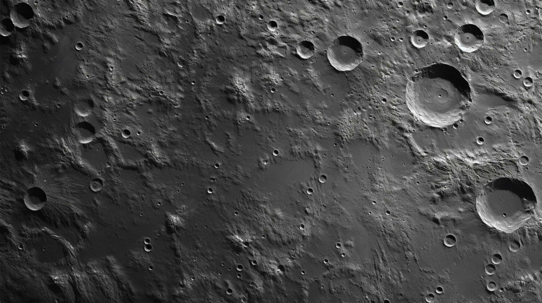 ai gegenereerd maan oppervlakte structuur achtergrond foto
