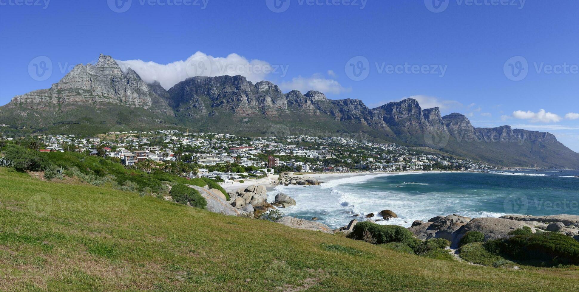 kampen baai voorstad, kaap dorp, zuiden Afrika foto