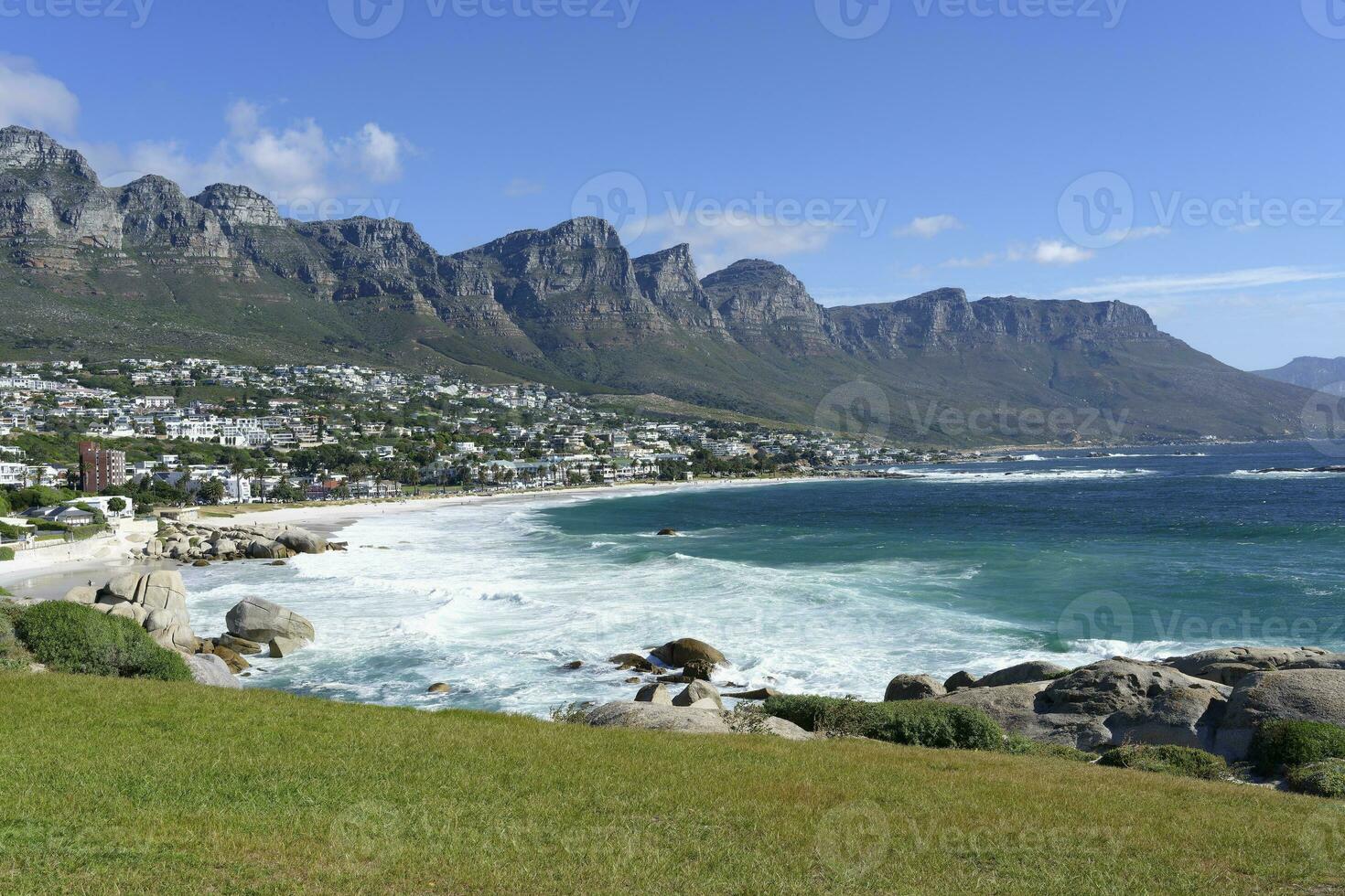 kampen baai voorstad, kaap dorp, zuiden Afrika foto