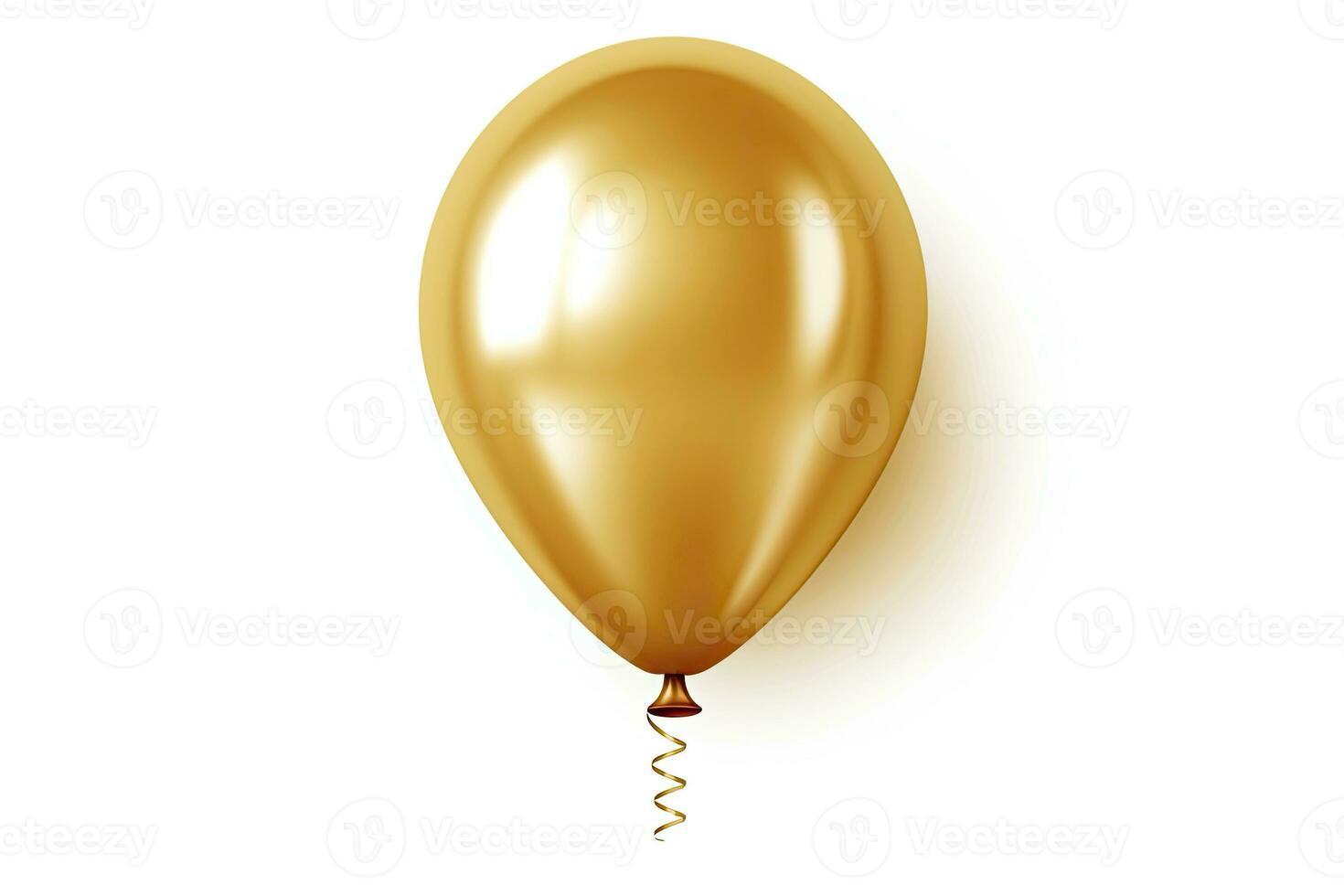 ai gegenereerd verjaardag ballon vliegend voor partij en feesten. ai gegenereerd foto