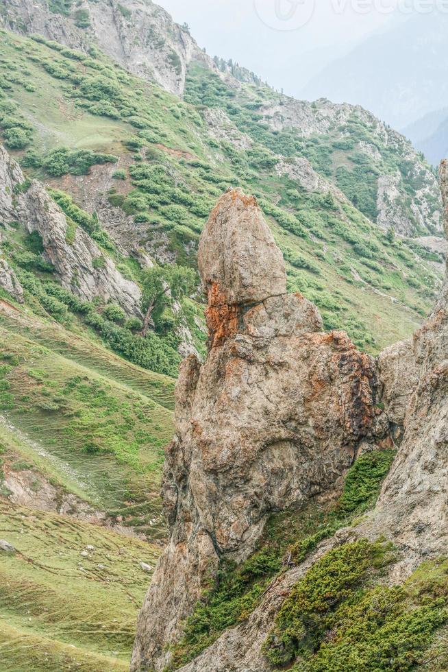 Kumrat vallei prachtig landschap bergen uitzicht foto