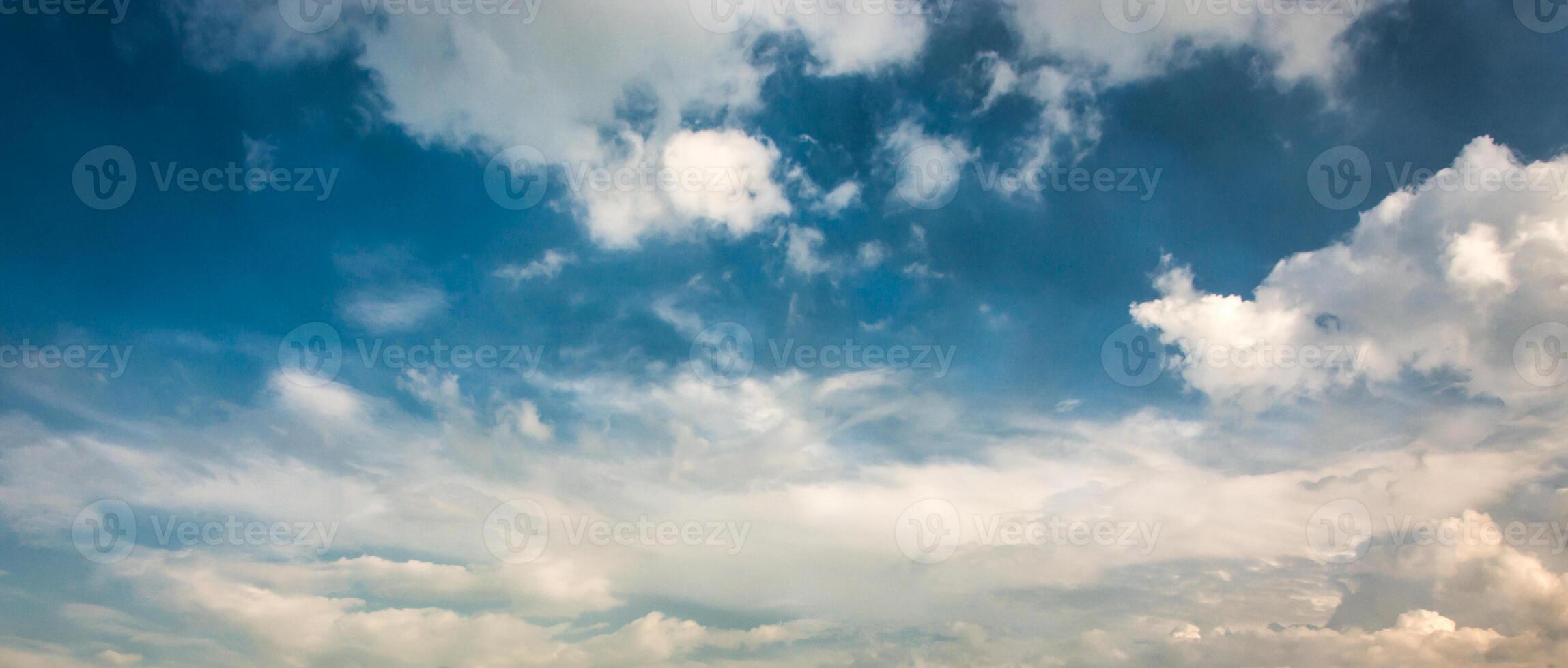 hemel wolken achtergrond. foto