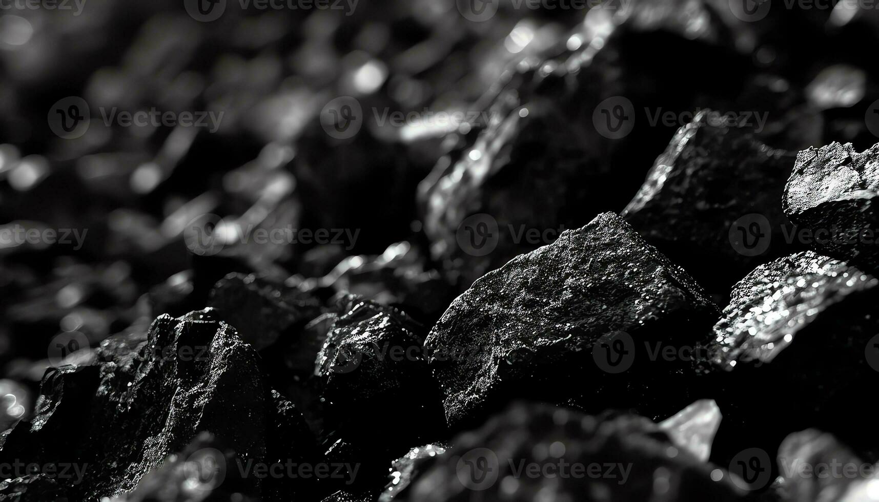 ai gegenereerd steenkool is een zwart stof dat is gebruikt in veel verschillend manieren foto