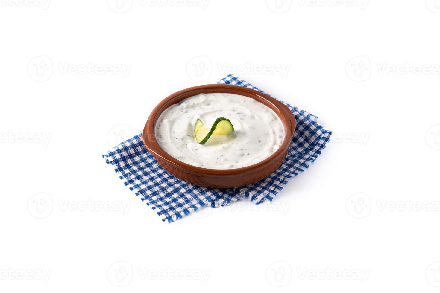 traditionele Griekse tzatziki foto