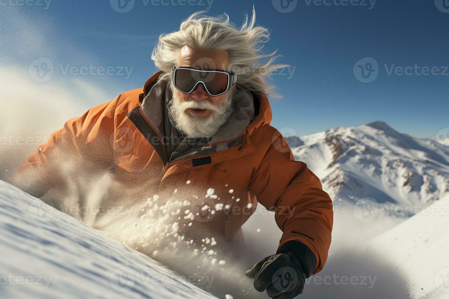 ai gegenereerd ijs het schaatsen foto