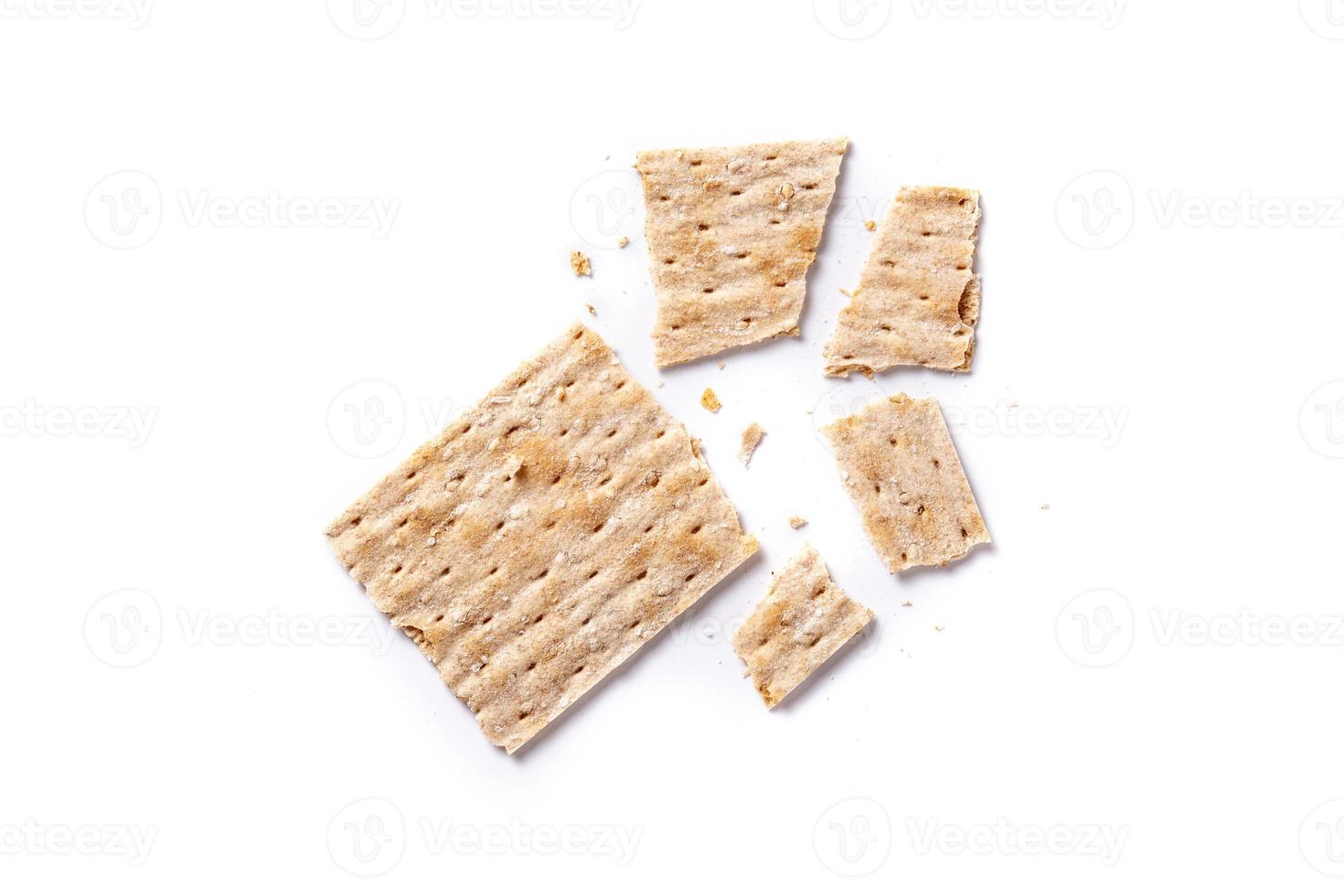 traditioneel matzah brood foto