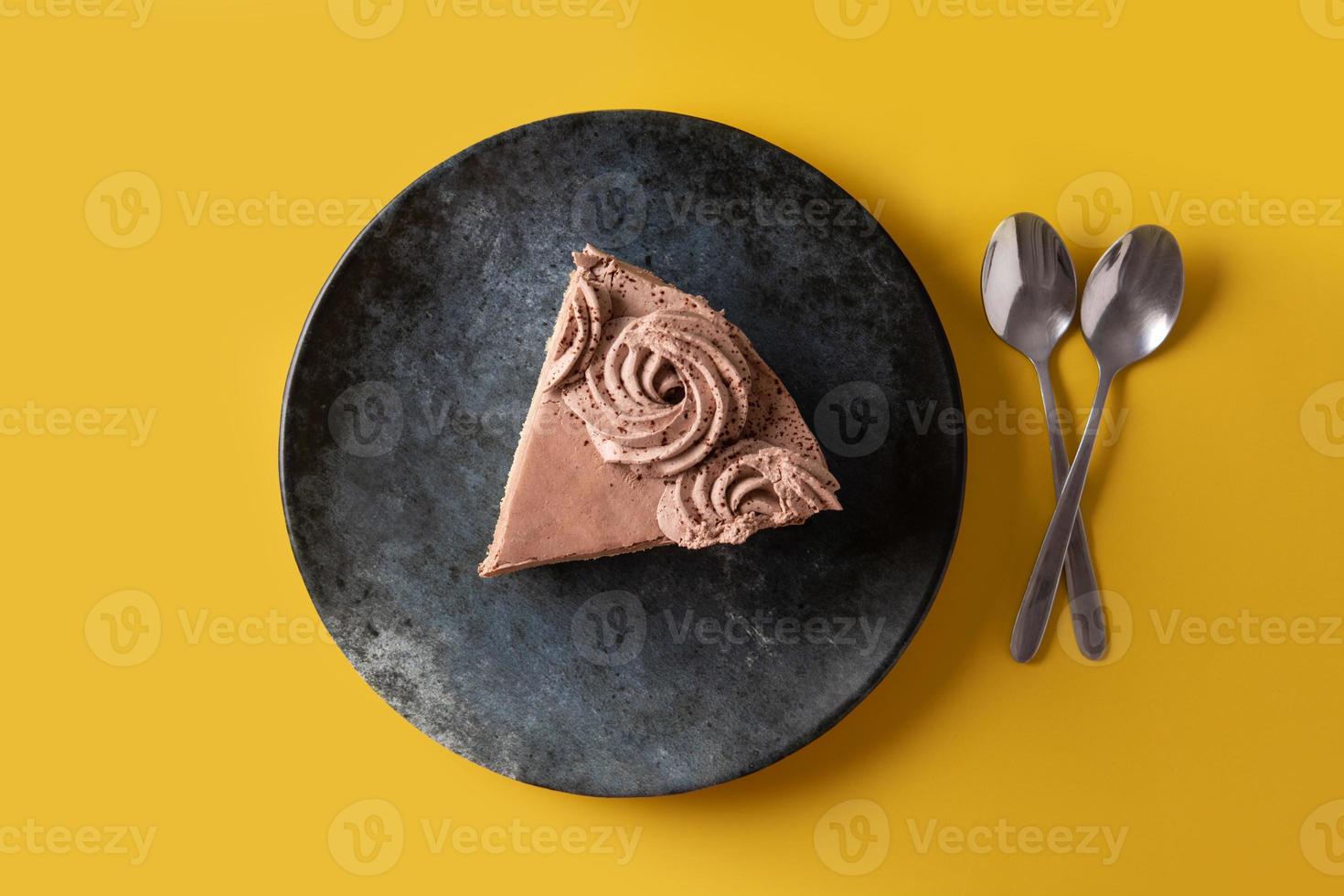 chocolade truffel cake foto