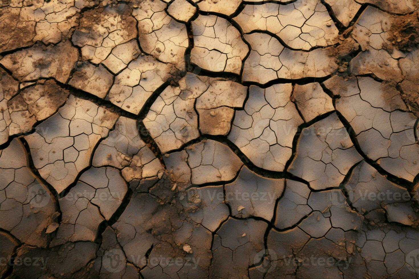 ai gegenereerd turf veerkracht structuur van droog, gebroken turf met licht vochtigheid foto