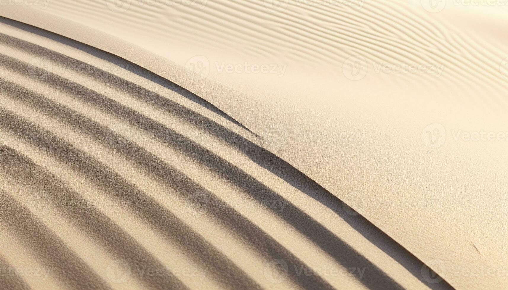 ai gegenereerd abstract gestreept zand duin patroon creëert mooi landschap gegenereerd door ai foto