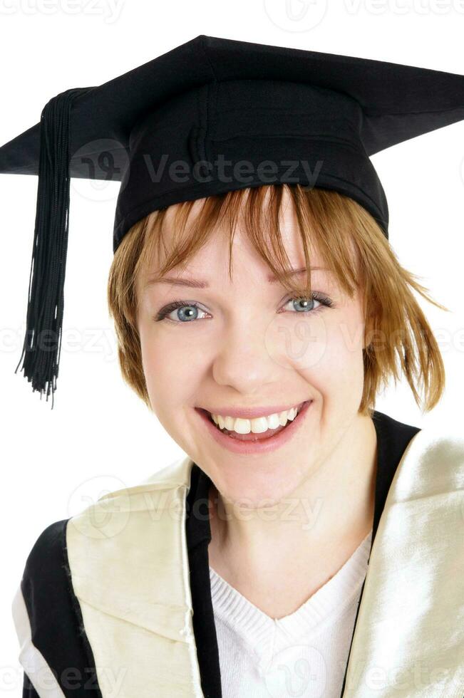 diploma uitreiking meisje concept foto