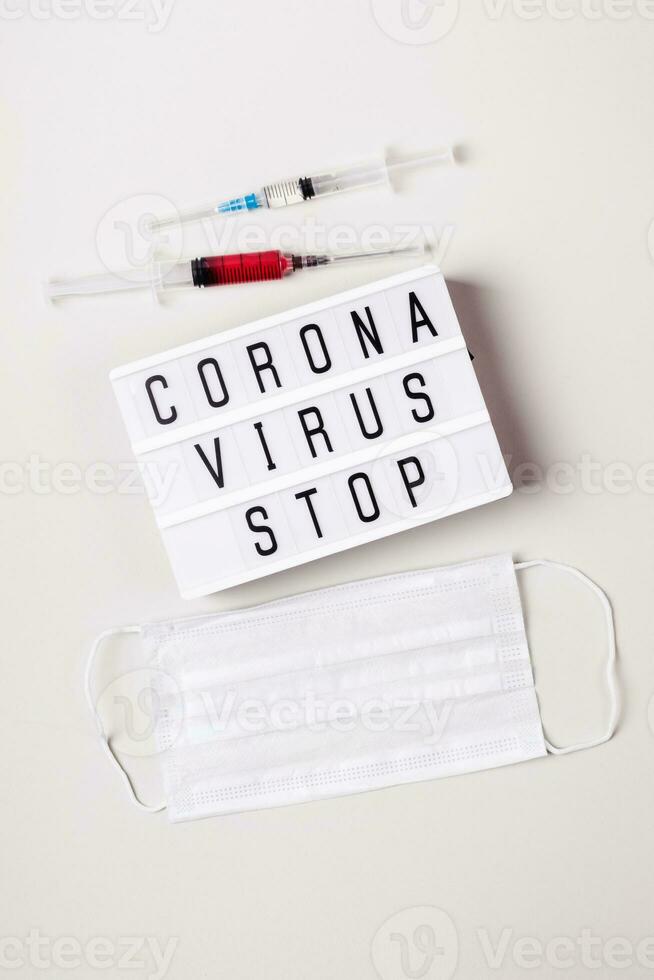coronavirus behandeling concept. wuhan coronavirus uitbraak, influenza pandemisch virus infectie foto