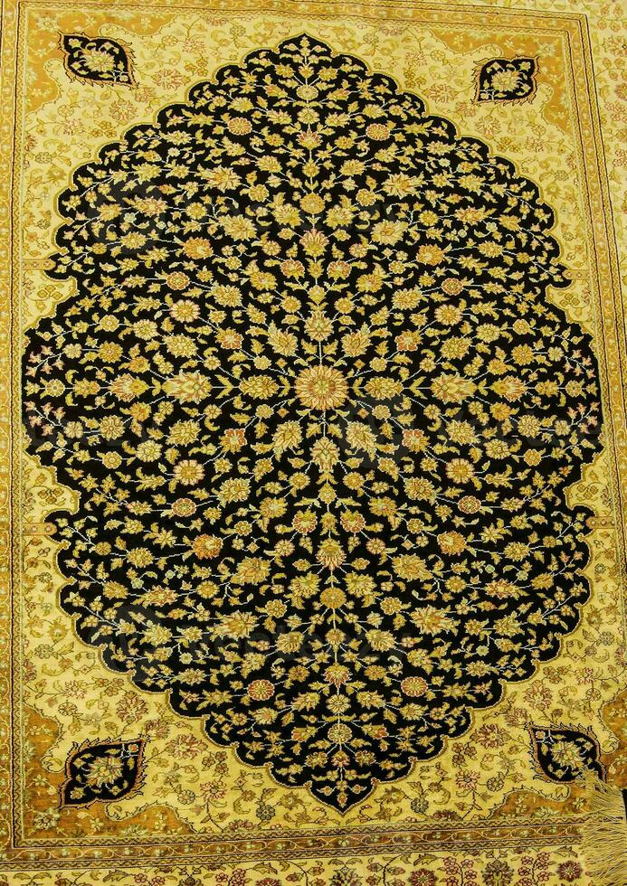 details van hand- geweven tapijten foto