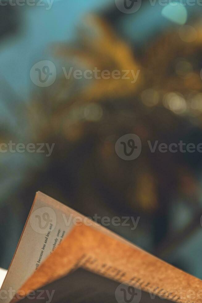 lezen boek Aan de strand foto