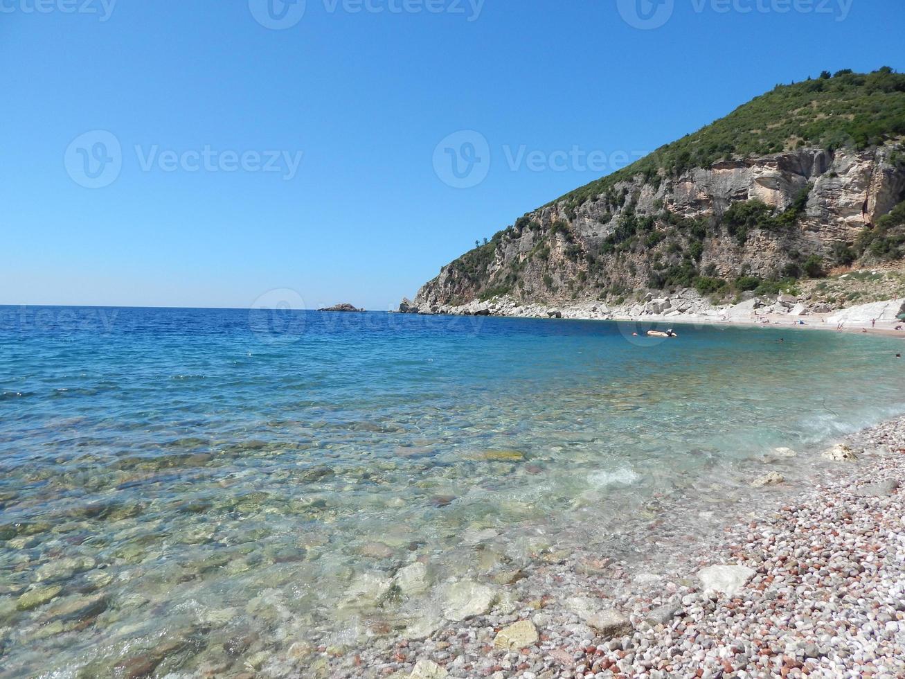 reis door montenegro, de adriatische zee, landschappen foto
