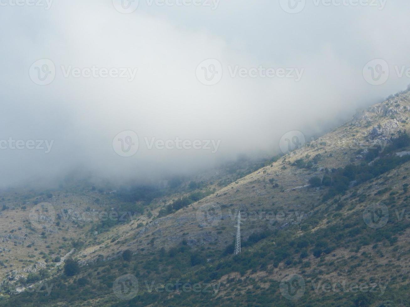 reis door montenegro, de adriatische zee, landschappen foto