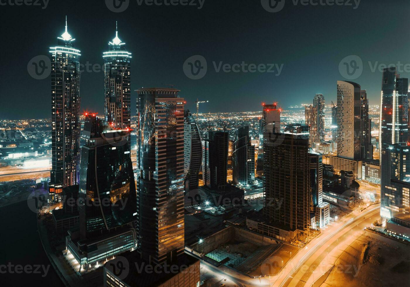nieuw modern stad van Dubai foto