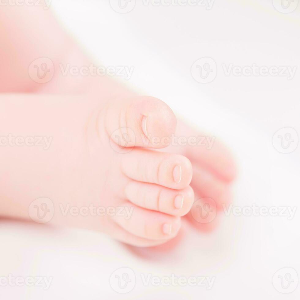 weinig baby voet foto