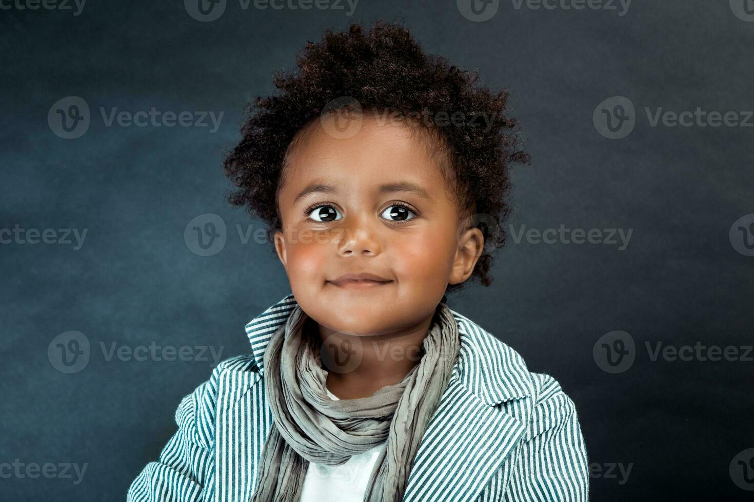 elegant Afro-Amerikaans jongen foto