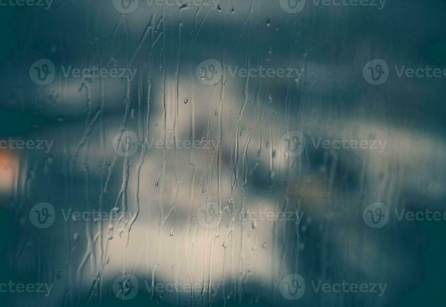 abstract regenachtig venster achtergrond foto