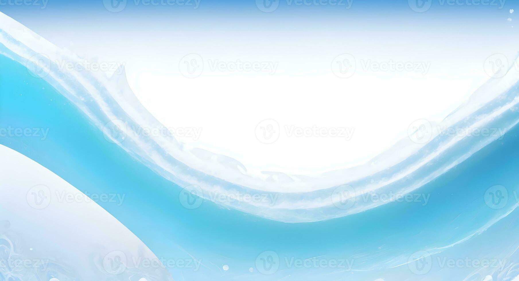 ai gegenereerd abstract licht blauw achtergrond met Golf. wit golven, lijnen Aan de blauw achtergrond. pastel blauw kleur structuur achtergrond foto