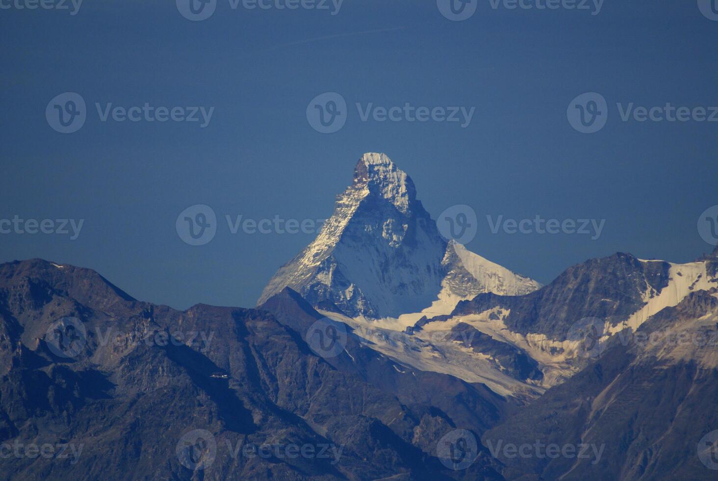 Matterhorn Peak, Zermatt, Zwitserland foto