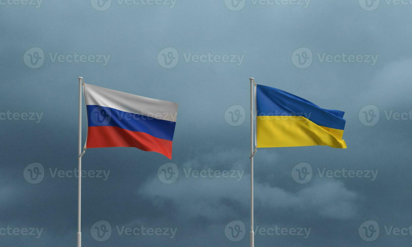 Oekraïne Rusland land Internationale vlag nationaal zwart regen achtergrond behang symbool decoratie leger soldaat leger Oppervlakte strijd geweer mensen oekraïens vrijheid wapen conflict aanval dwingen handel foto