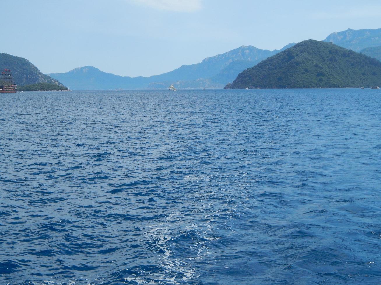 mediterrane egeïsche zee de kalkoen, marmaris foto