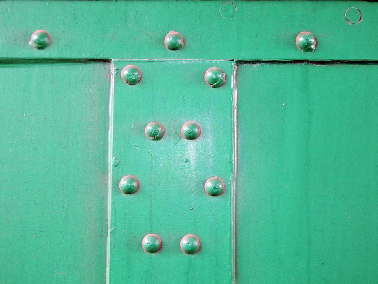 textuur van spoorwegvervoer op locomotief en wagons foto