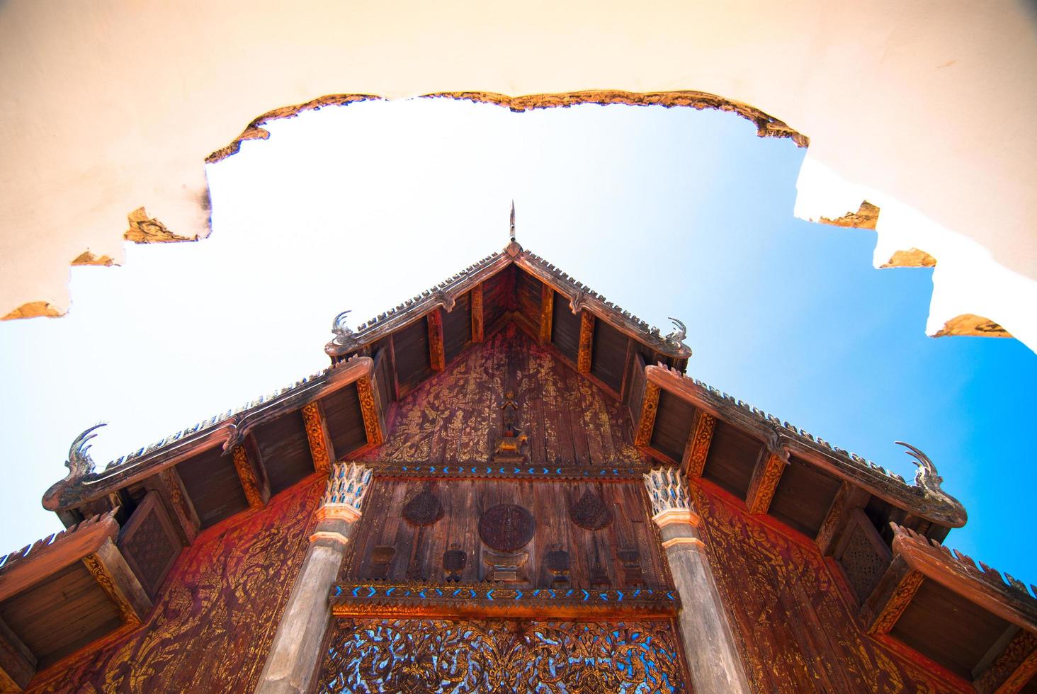 wat phra that lampang luang, lampang, thailand foto