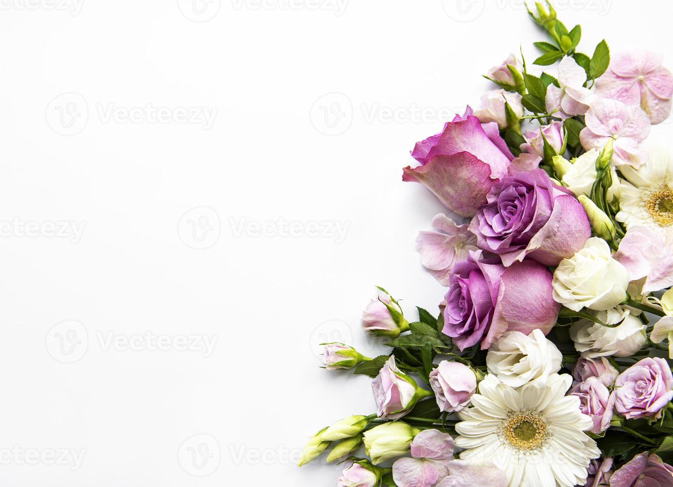 kader van bloemen foto