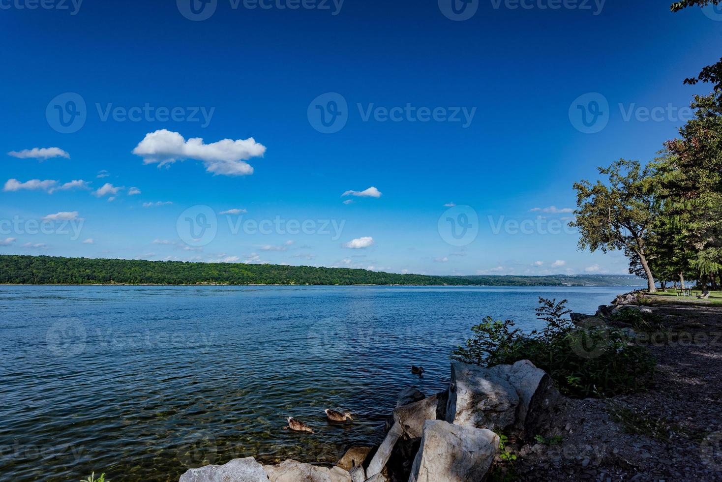 taughannock valt - cayuga meer foto