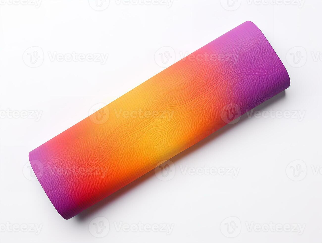 ai gegenereerd rustig yoga mat mockup voor welzijn en geschiktheid - ai gegenereerd foto