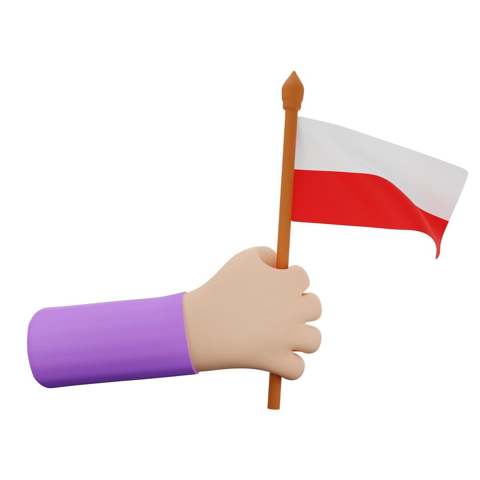 Polen nationale feestdag concept foto