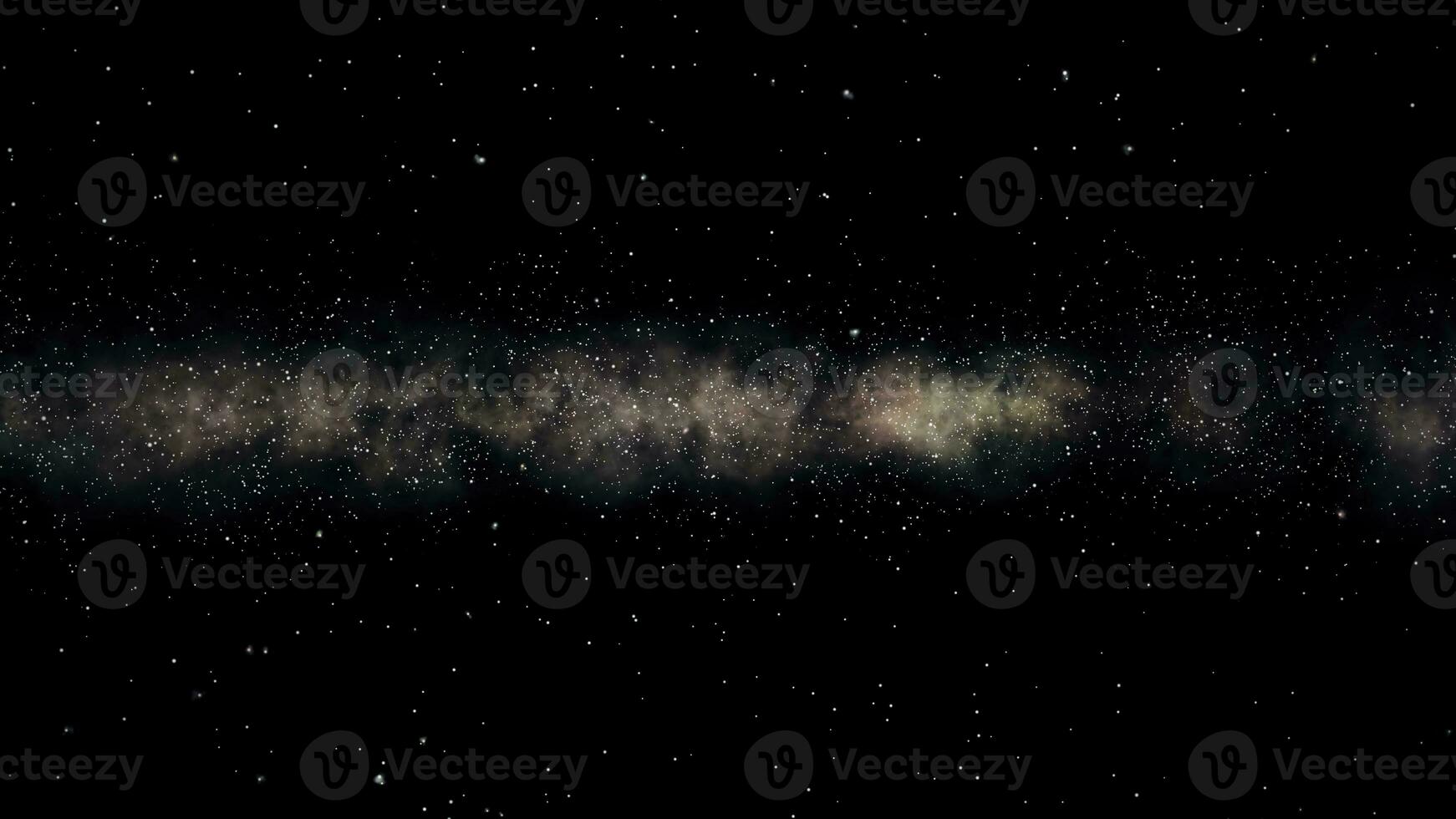 wormhole Rechtdoor door tijd en ruimte, wolken, en miljoenen van sterren. nevel foto