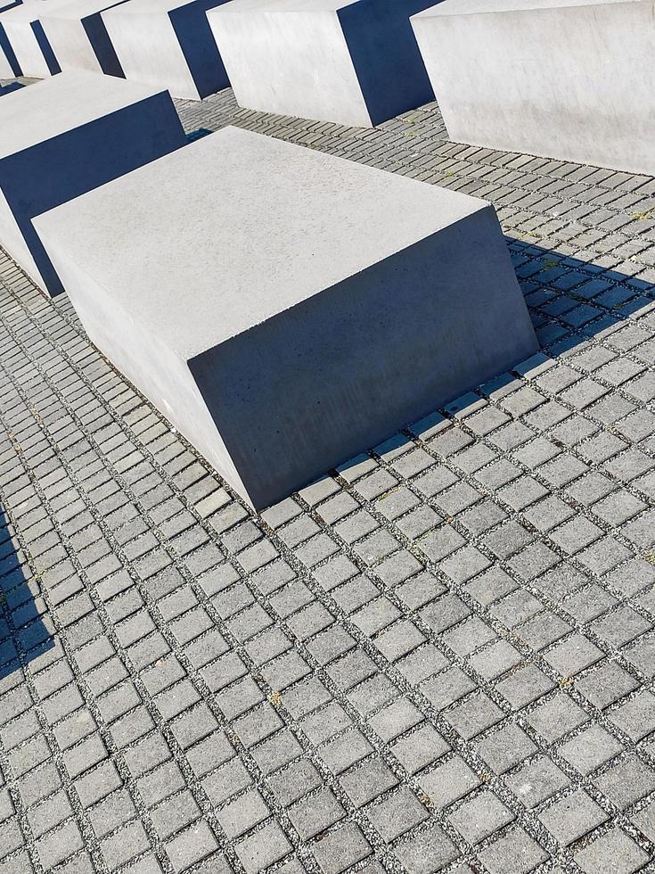 berlijn 2019- Holocaustmonument ter nagedachtenis aan de slachtoffers van het nazisme foto