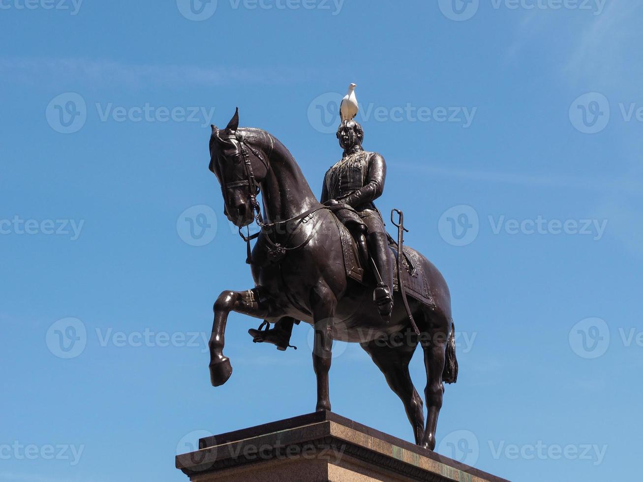 prins albert monument in glagow foto