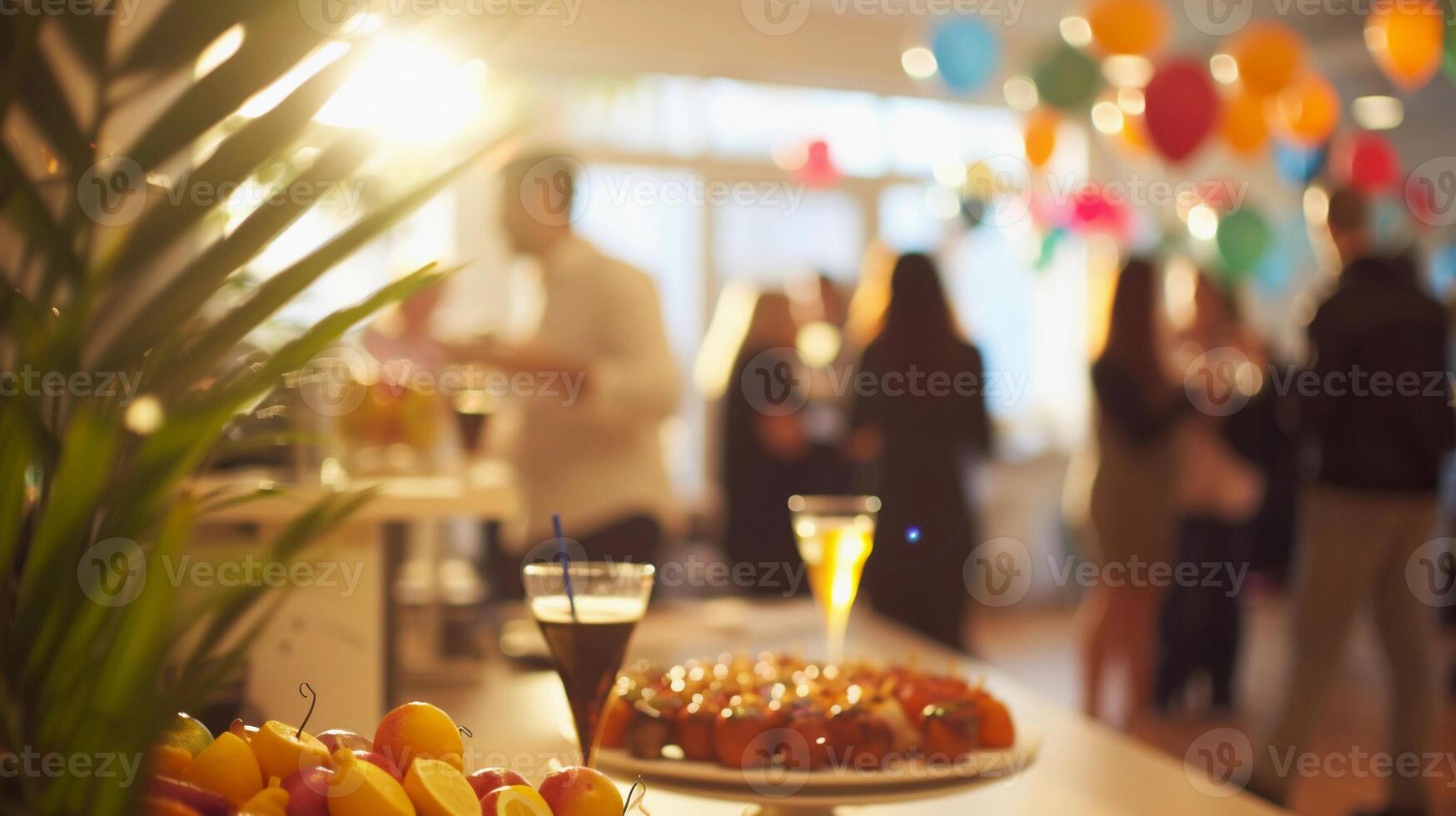 ai gegenereerd kantoor feesten, vastleggen de vreugdevol atmosfeer van kantoor feesten, achtergrond afbeelding, generatief ai foto