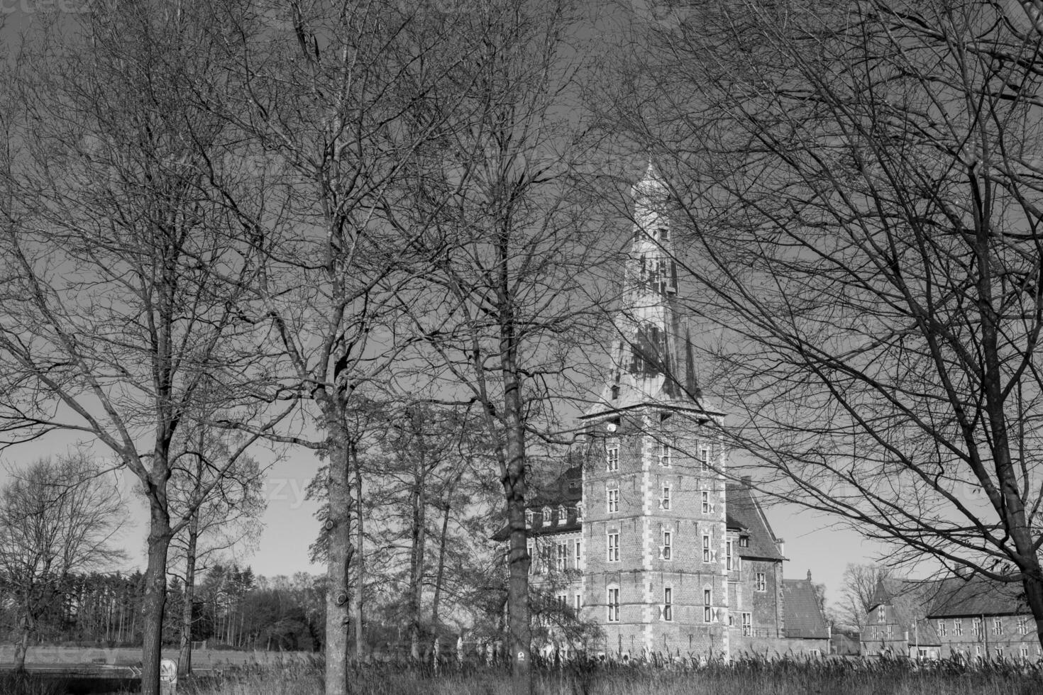 de kasteel van Raesfeld in Duitsland foto